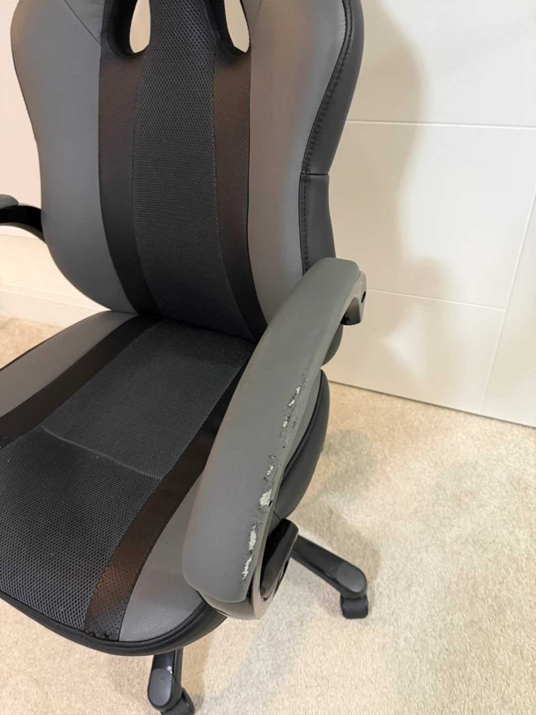 Gaming Chair - Black & Grey - photo 2