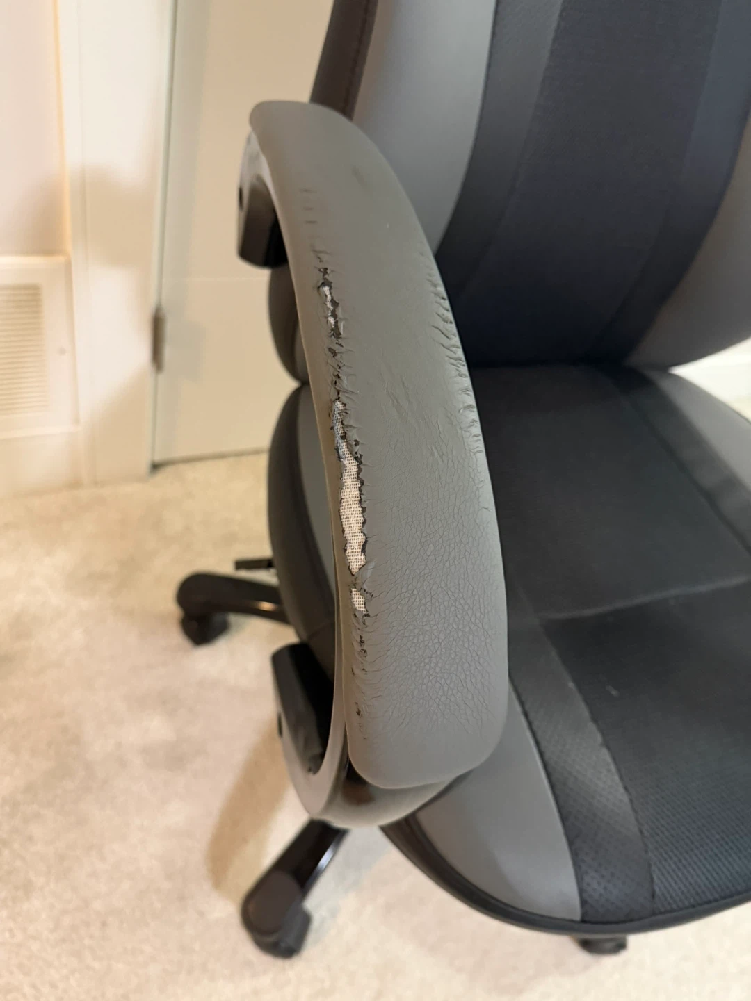Gaming Chair - Black & Grey - photo 3