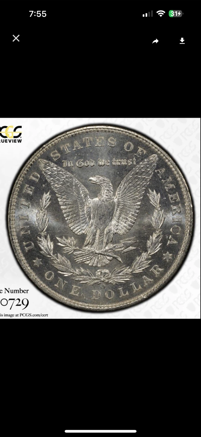 1904 Morgan Silver Dollar PCGS MS64PL - photo 5