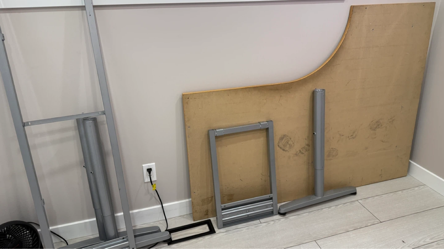 Adjustable Standing Desk Frame & Tabletop