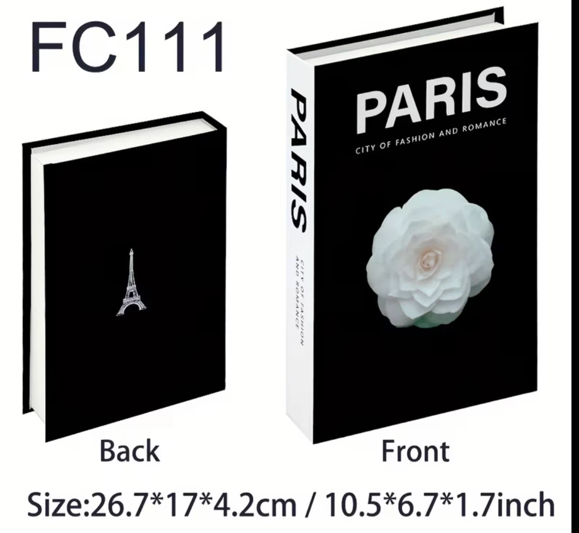 New 3pcs decorative faux books - photo 2