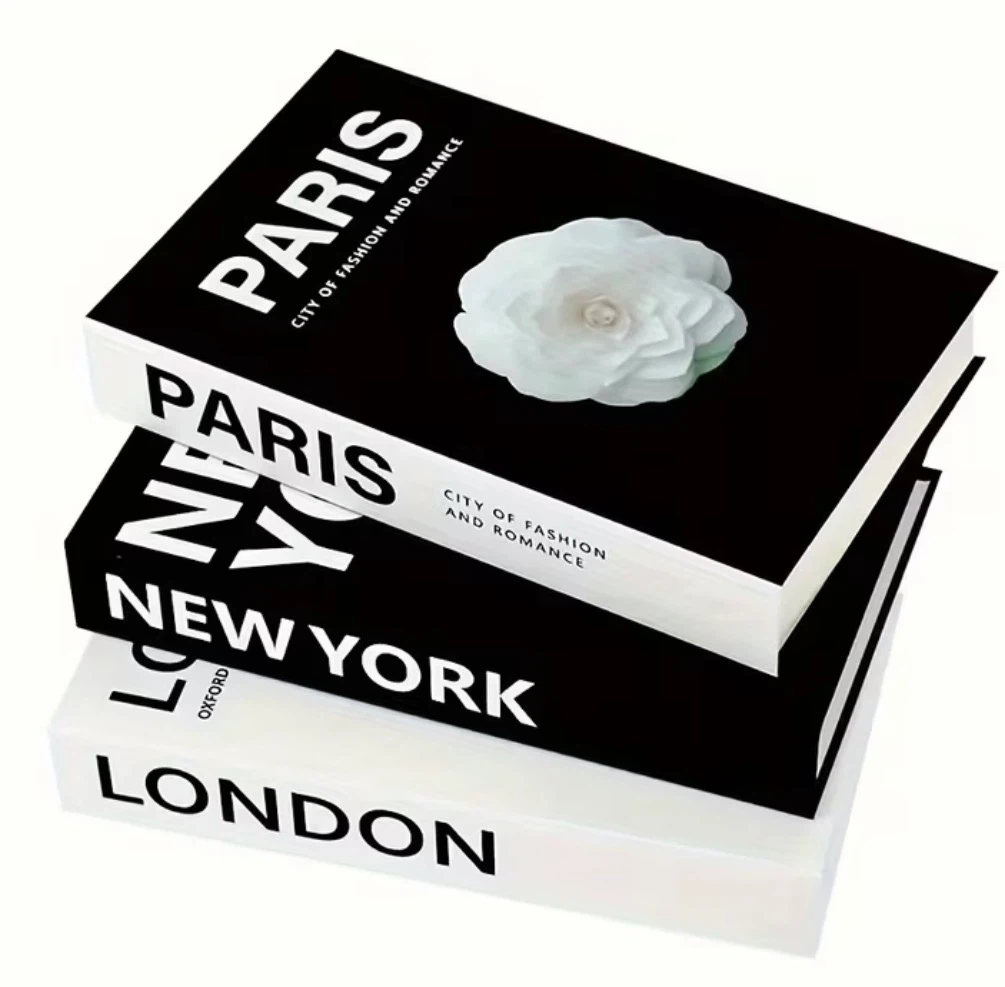 New 3pcs decorative faux books - photo 3