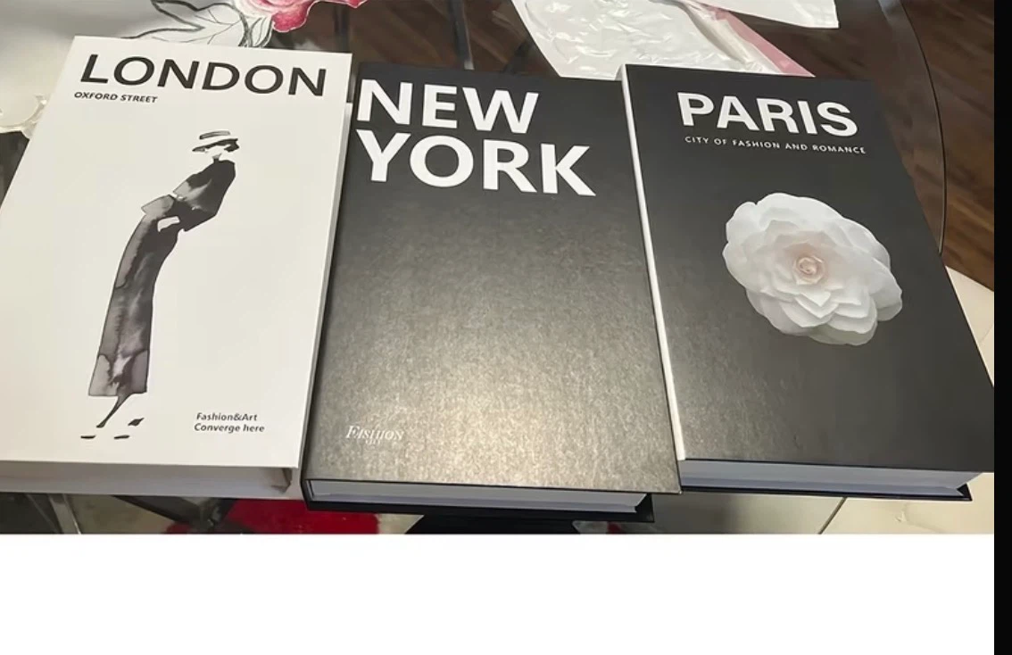 New 3pcs decorative faux books - photo 4