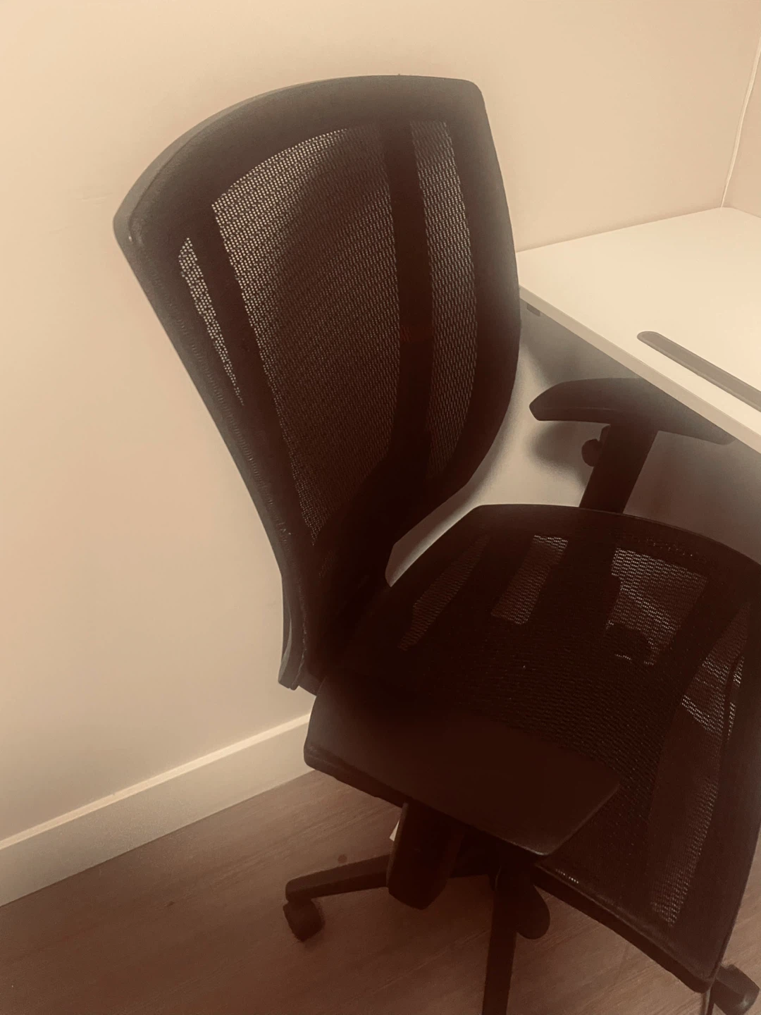 Desk and chair