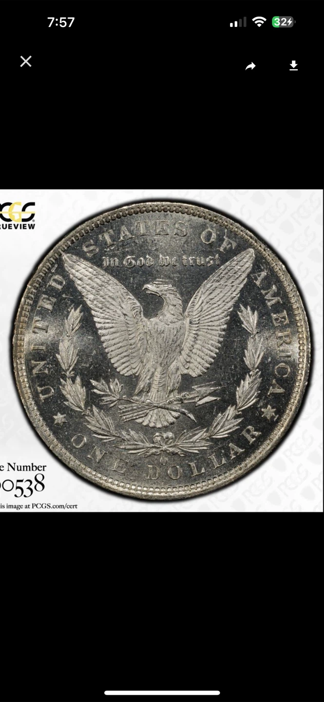 1879-O Morgan Silver Dollar PCGS MS62PL - photo 5