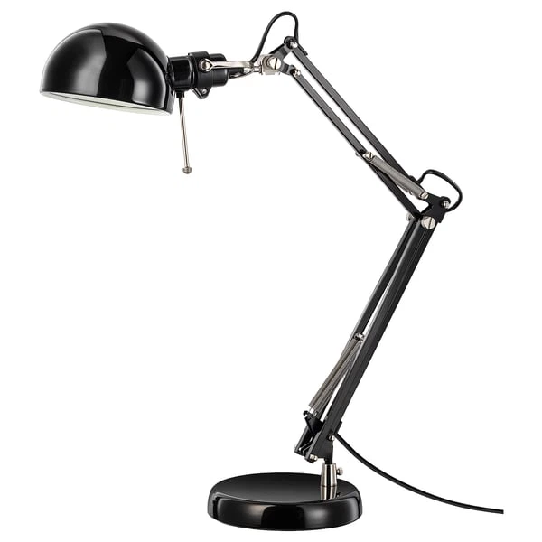 IKEA Forsa Desk Lamp in Black