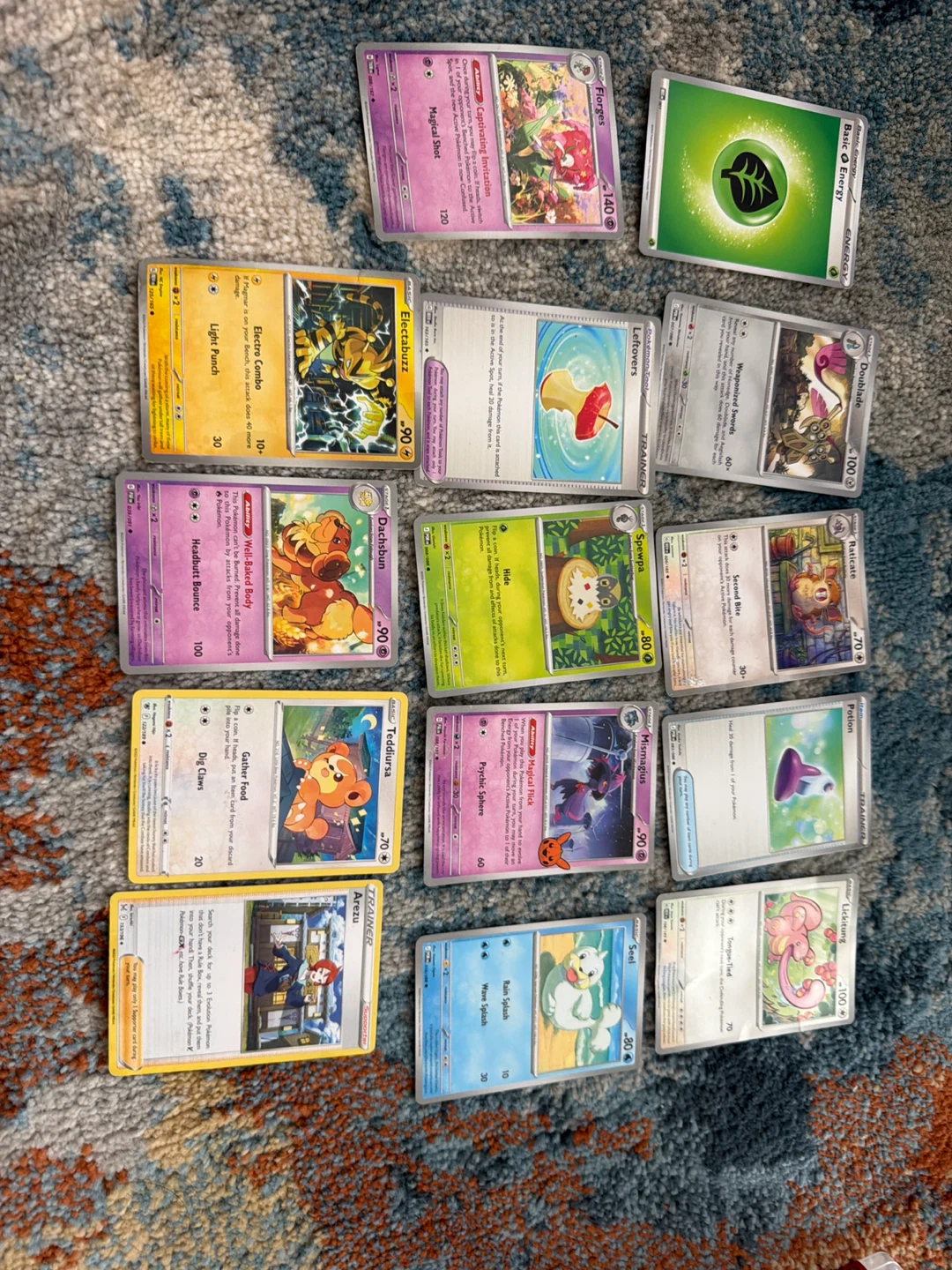 Assorted Pokémon Trading Cards