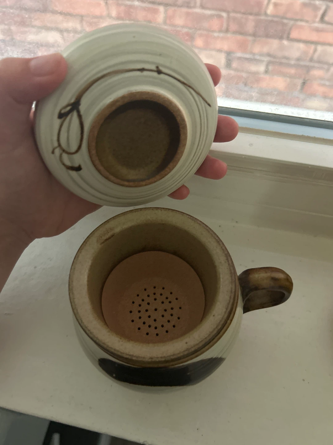 Ceramic Tea Mug with Infuser - photo 2