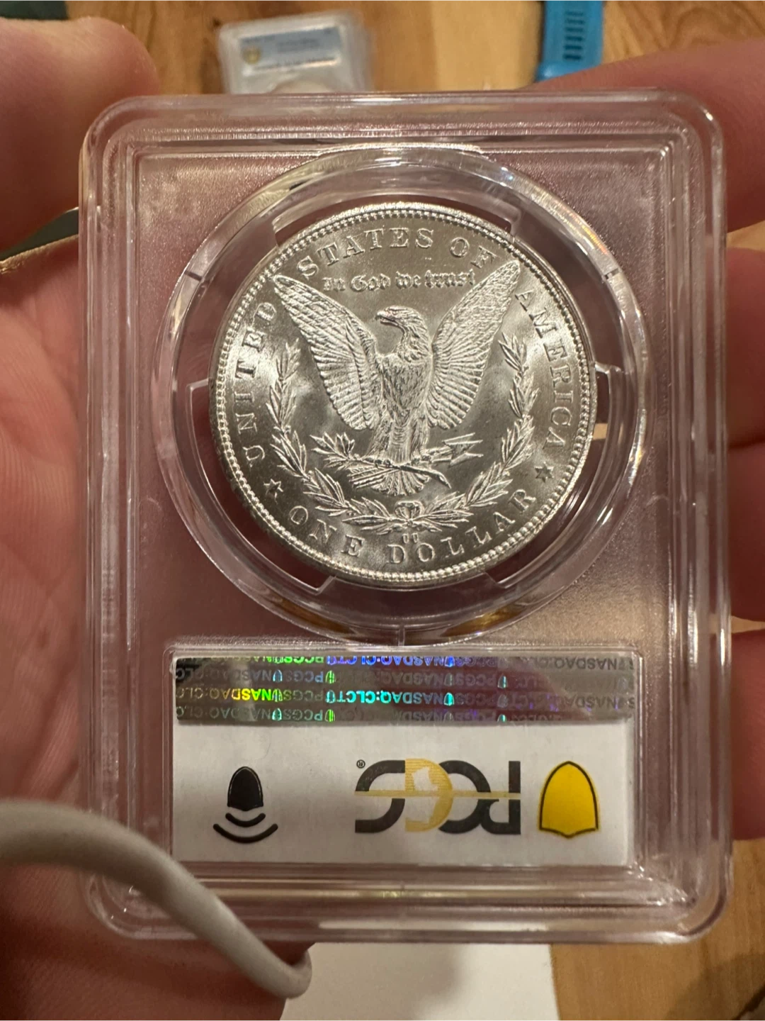 1881-CC Morgan Silver Dollar PCGS MS64+ - photo 2