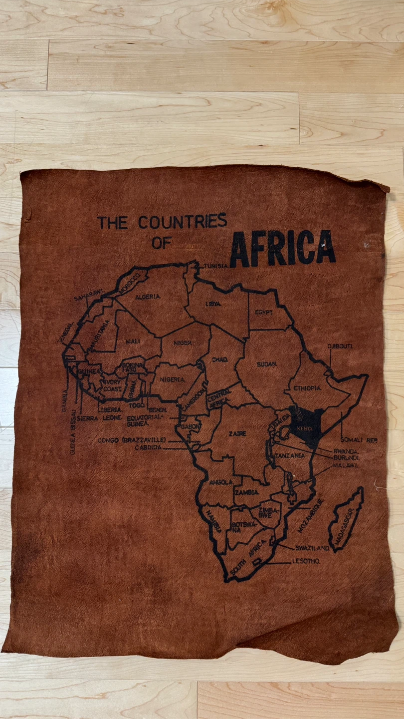 Framed African Art Print