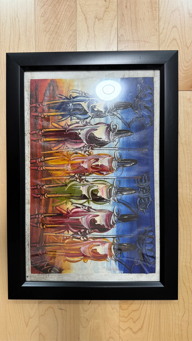 Framed African Art Print - photo 2