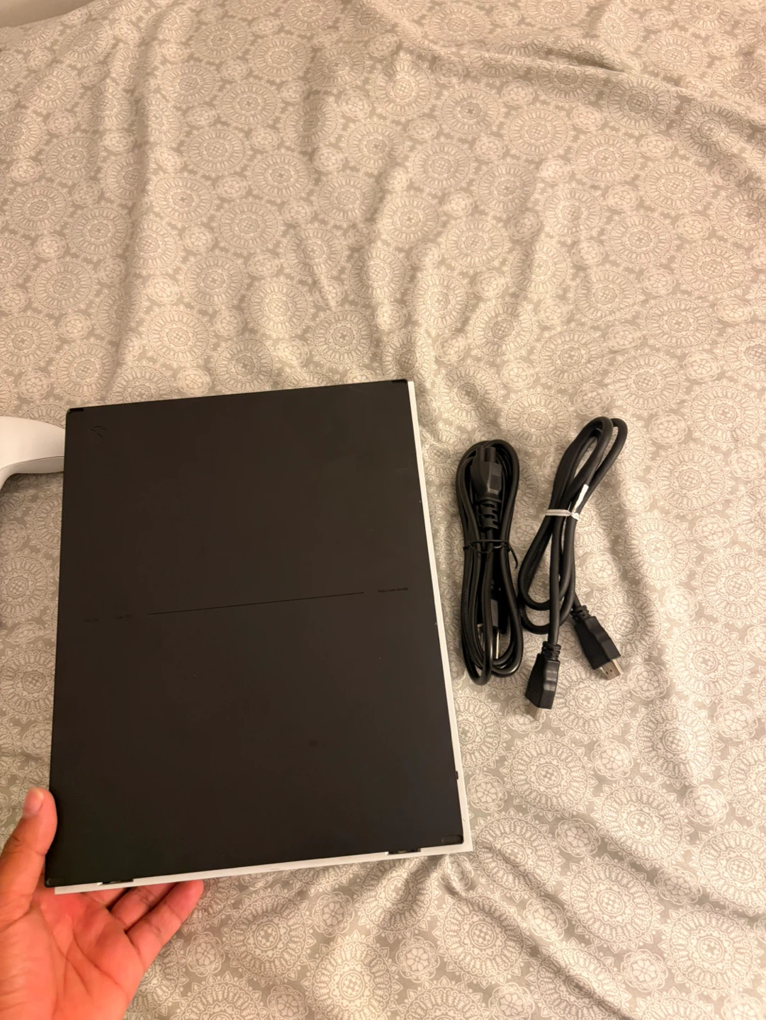 White Xbox One S Console with Controller - photo 2