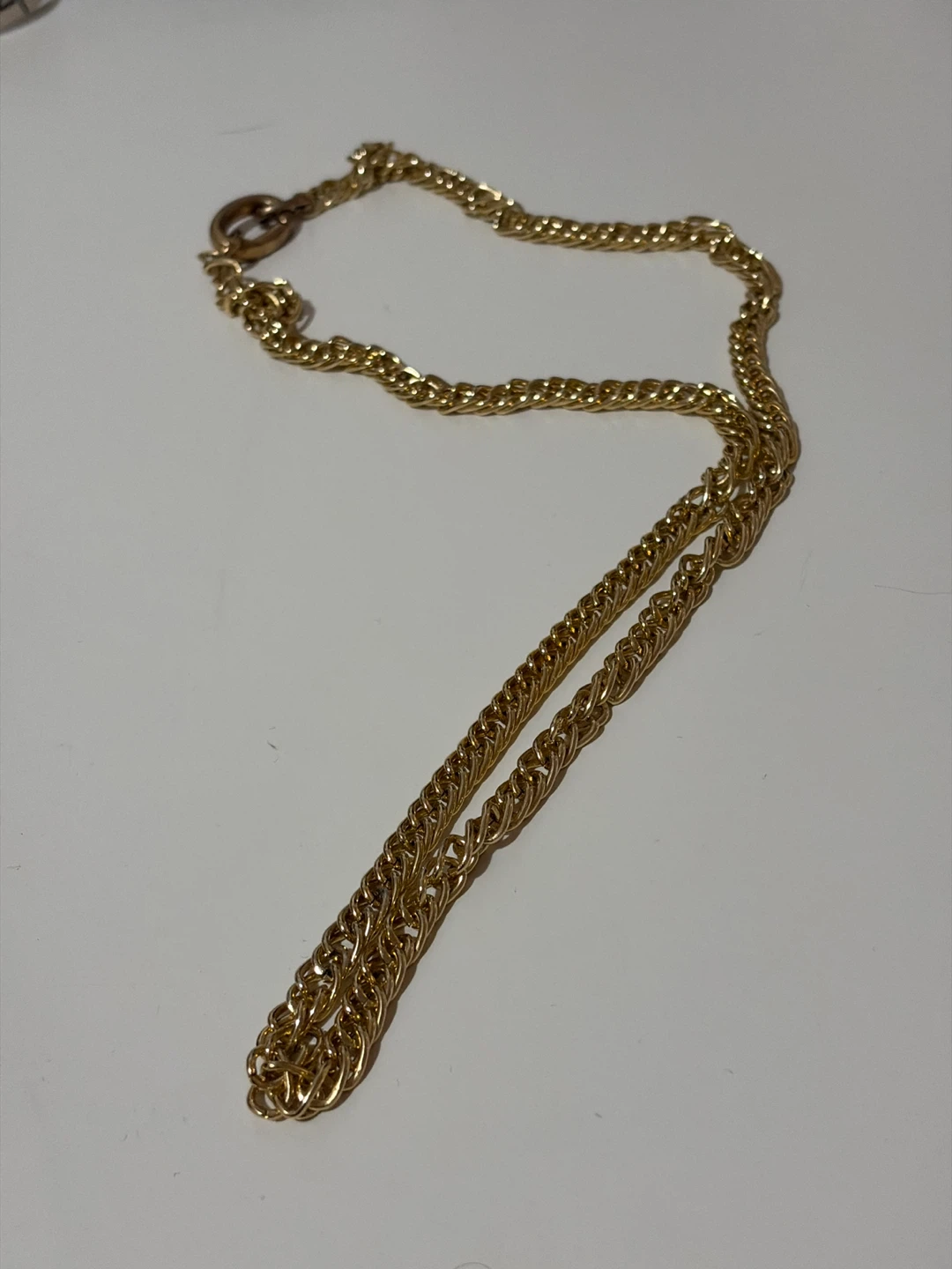 Gold Tone Chain Necklace