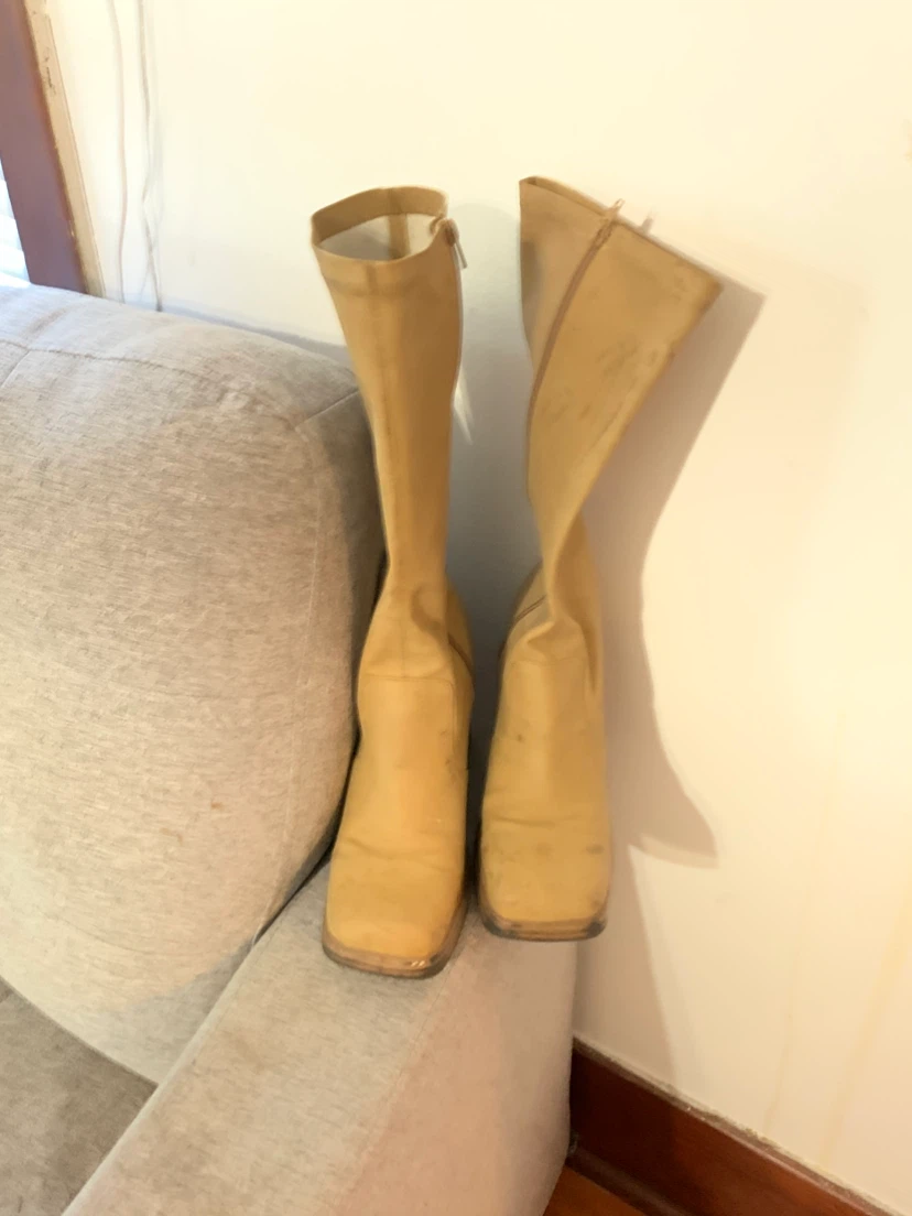 Tan Knee-High Boots call 672-975-5756 - photo 2