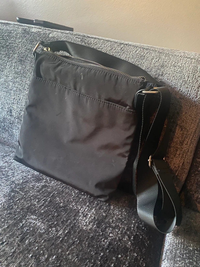 Black Nylon Crossbody Bag - photo 2