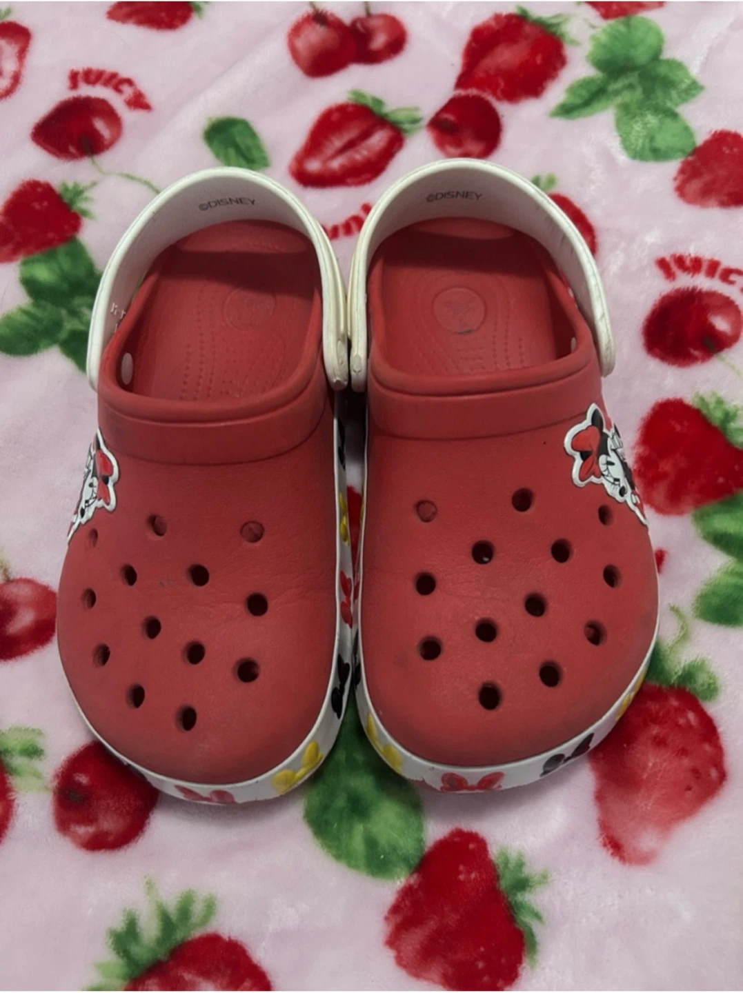 Toddler Minnie Mouse Crocs Size 2 - photo 2