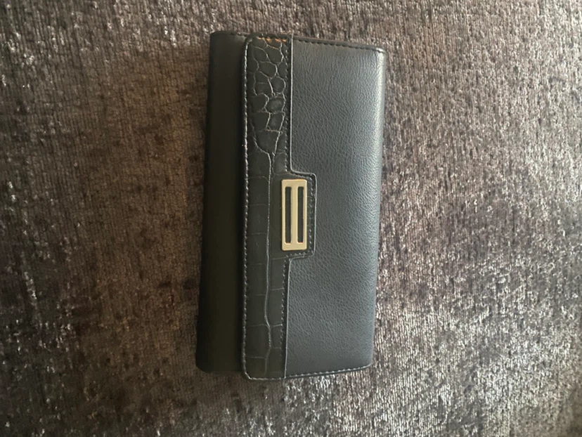 Black Faux Leather Wallet