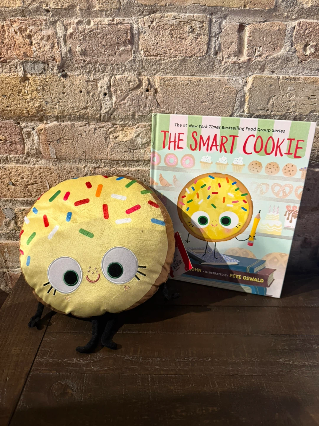 The Smart Cookie Plush Toy and Book Set