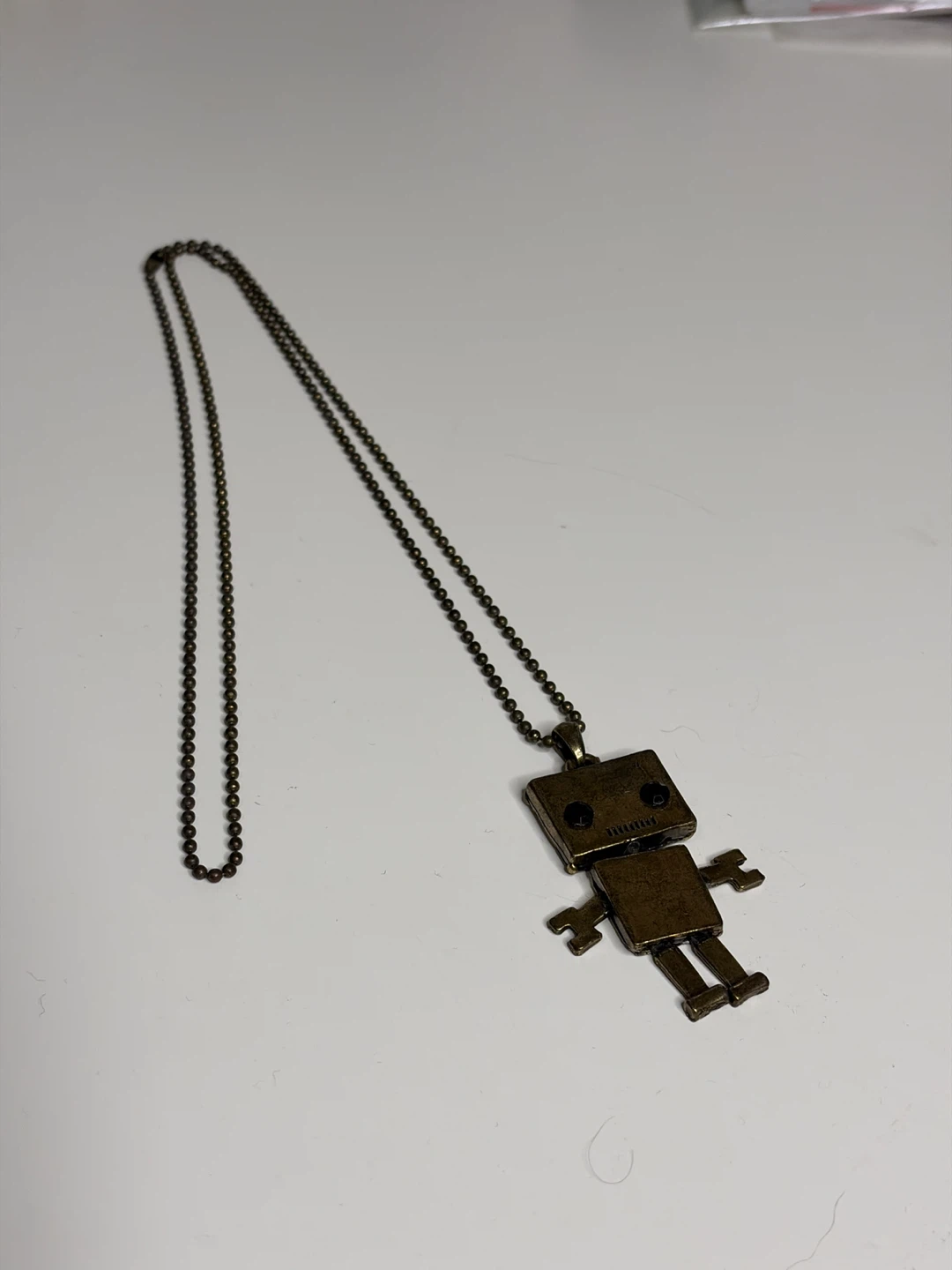 Robot Pendant Necklace