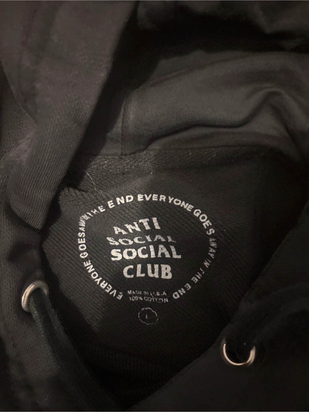 Anti Social Social Club Black Hoodie - photo 2