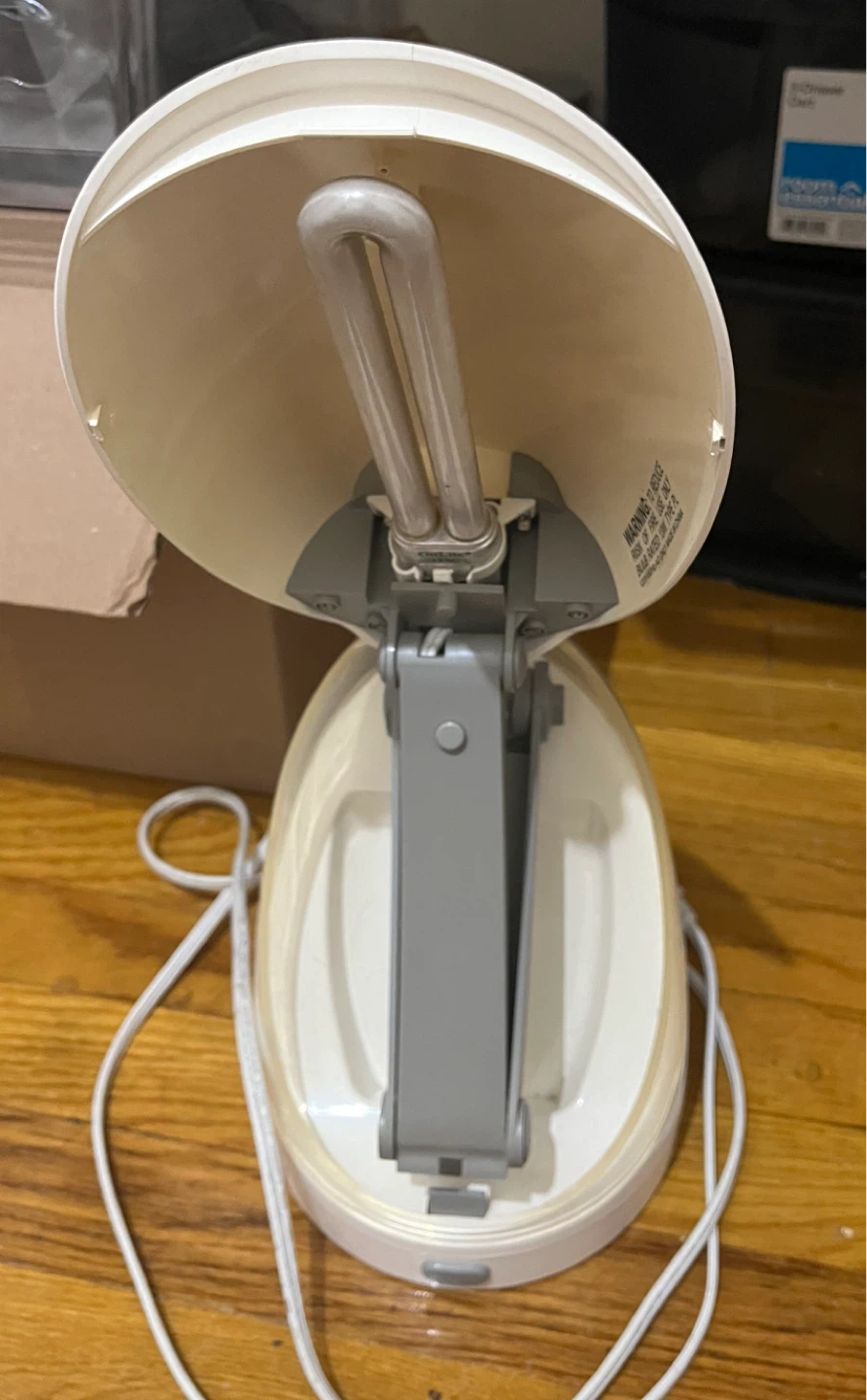 OttLite White Pod Lamp - photo 2