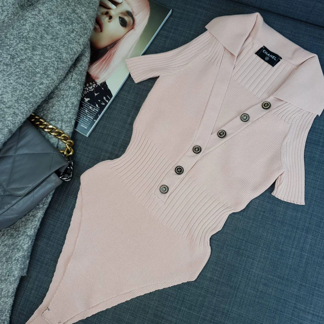 Chanel Bodysuit - Pink Quartz - Size M - Premium Quality - photo 3