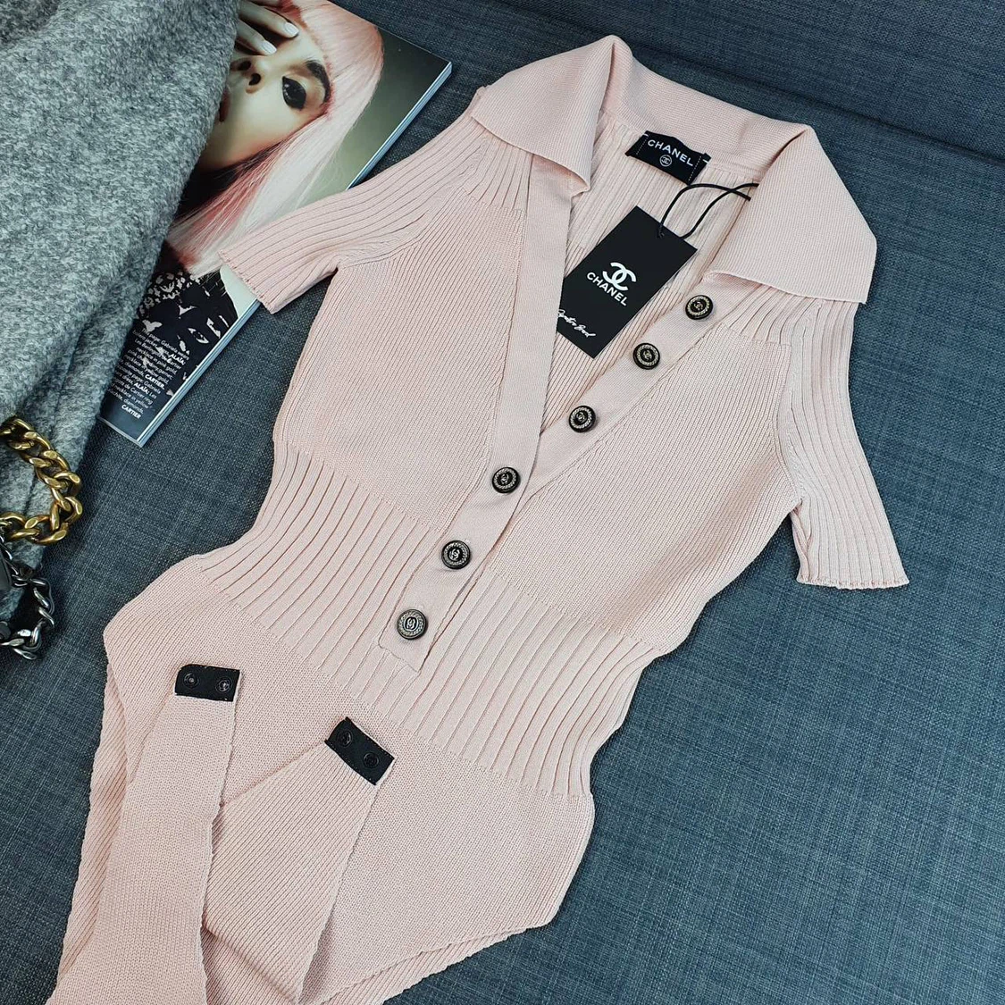Chanel Bodysuit - Pink Quartz - Size M - Premium Quality - photo 4
