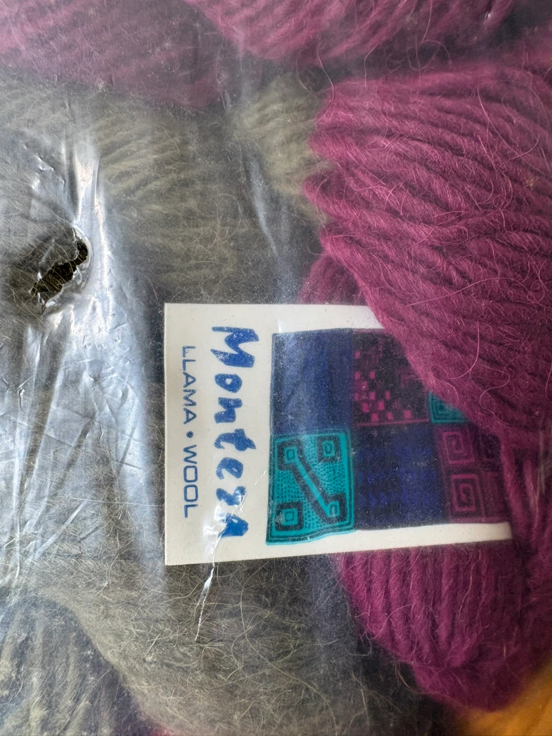 Montera Llama Wool Yarn - Mixed Colours - photo 2
