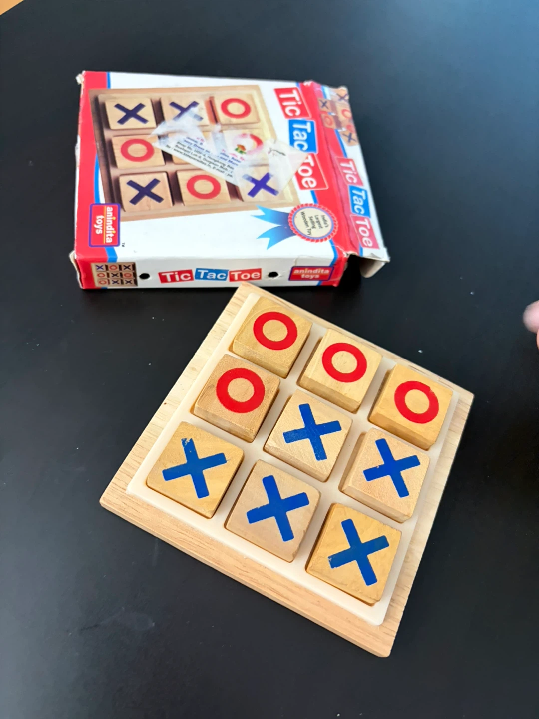 Wooden Tic Tac Toe