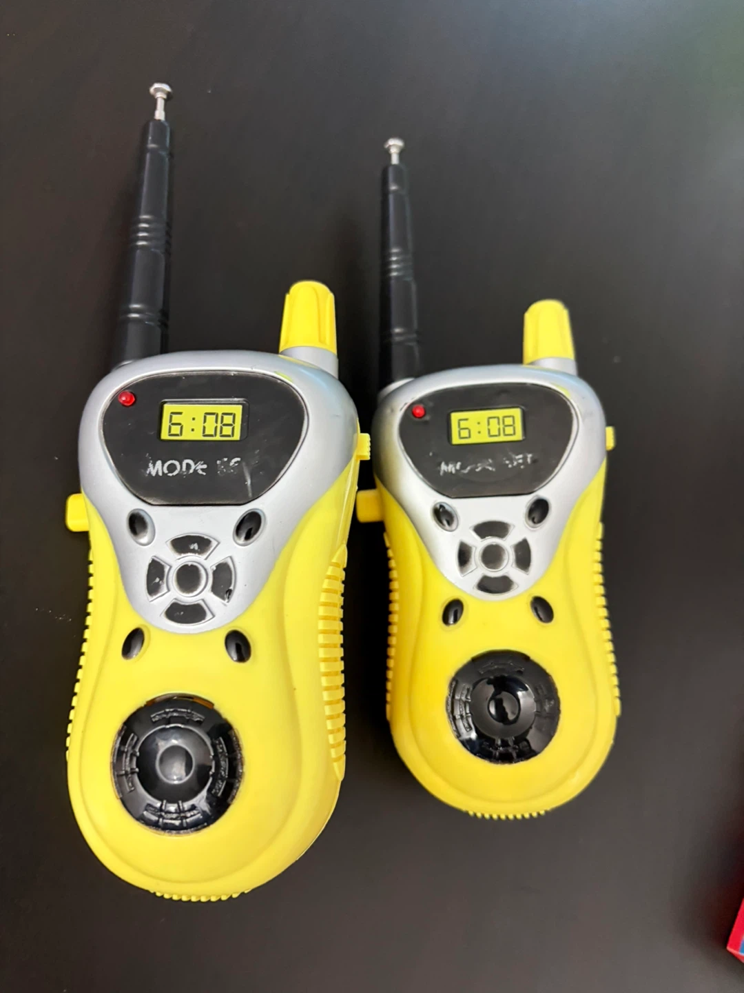 Yellow Walkie Talkies - Pair
