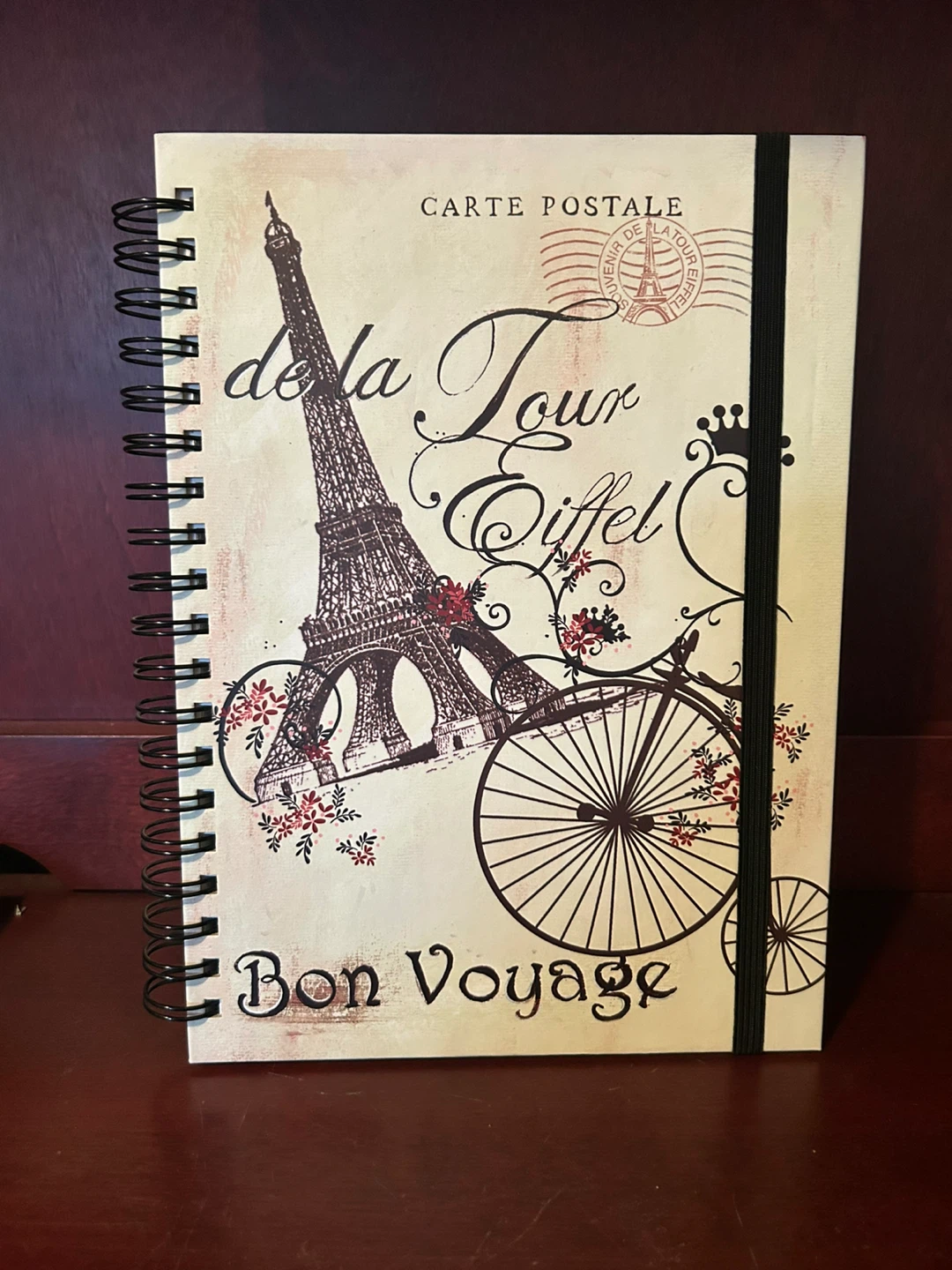 "Bon Voyage" Journal and Eiffel Tower - photo 2