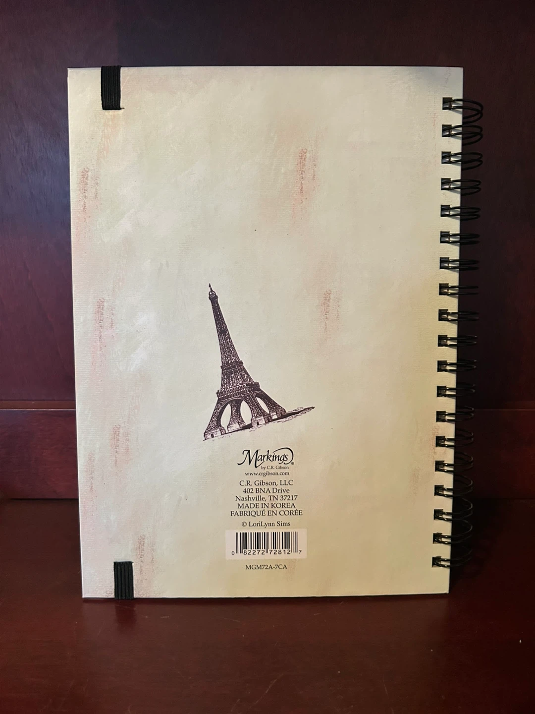 "Bon Voyage" Journal and Eiffel Tower - photo 3