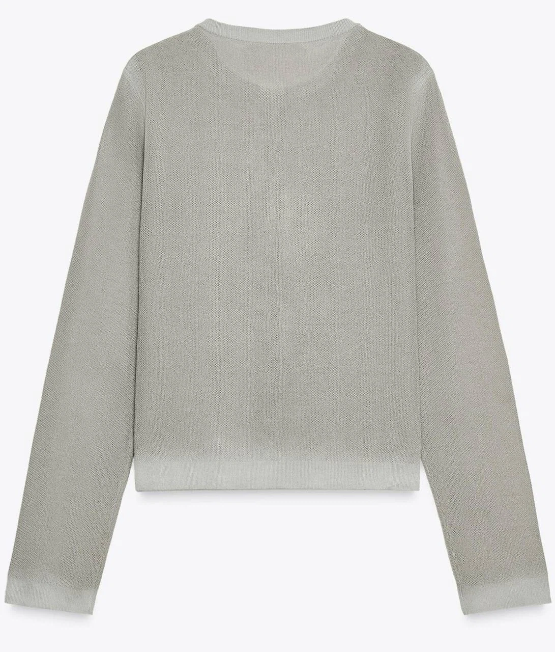 Zara Gray Gradient Cardigan – Size L - photo 3