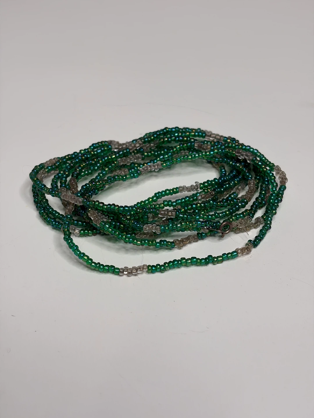 Green Beaded Necklace