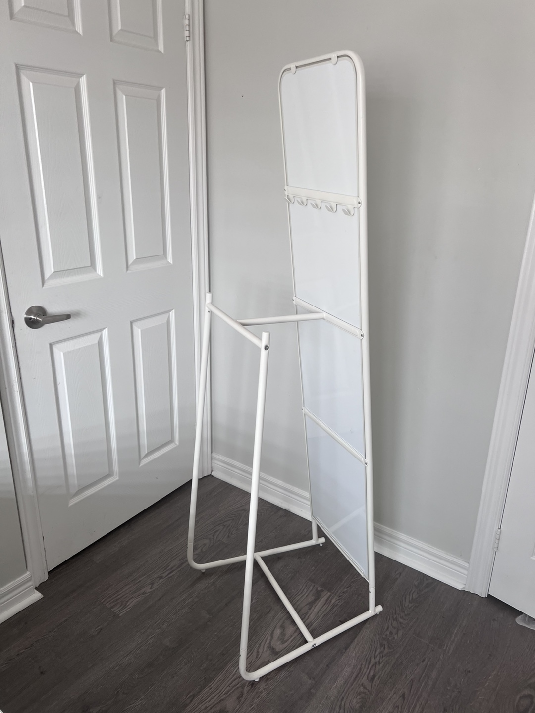 IKEA KNAPPER Standing Mirror White - photo 4