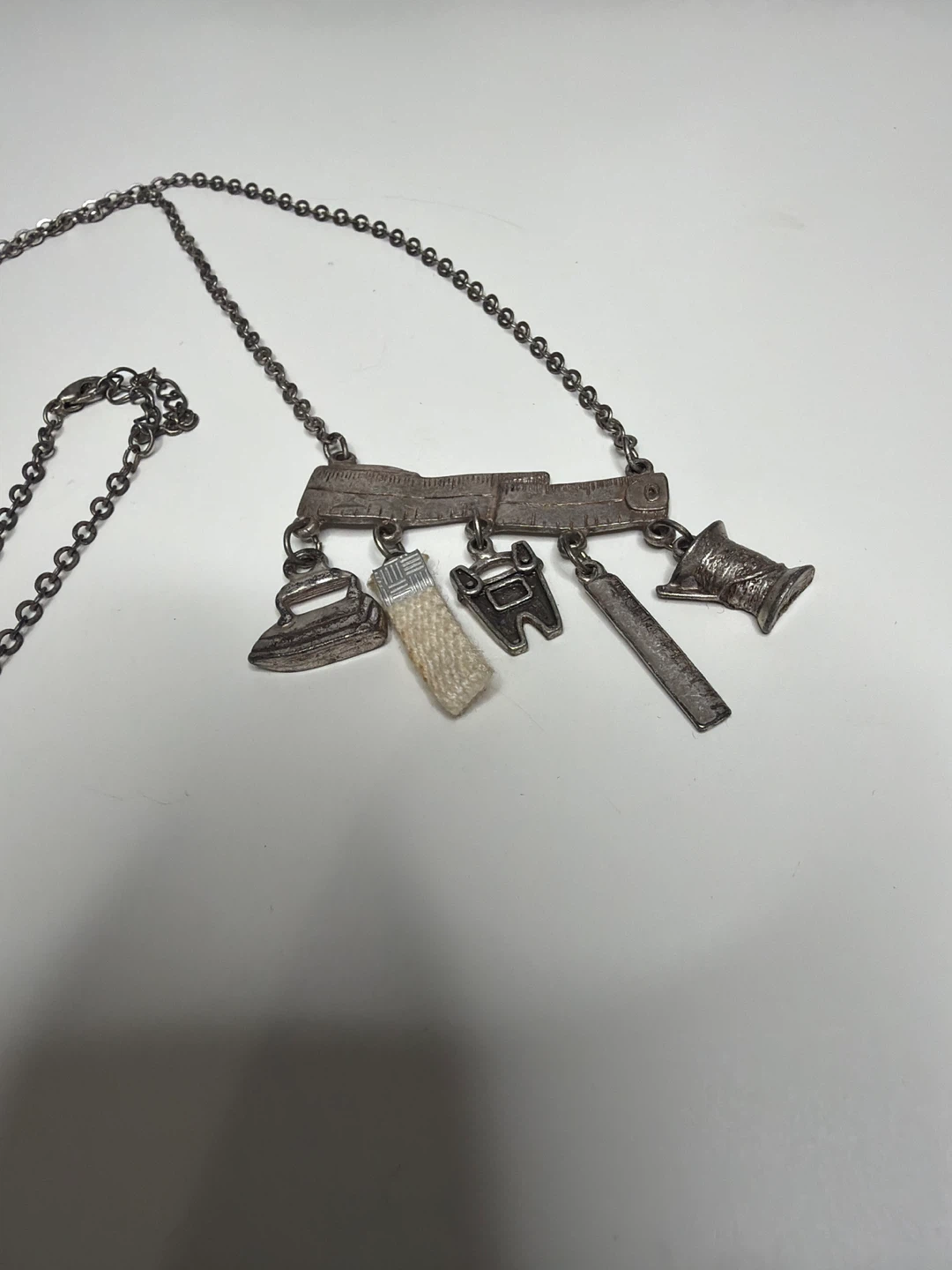 Sewing Themed Charm Necklace - photo 2