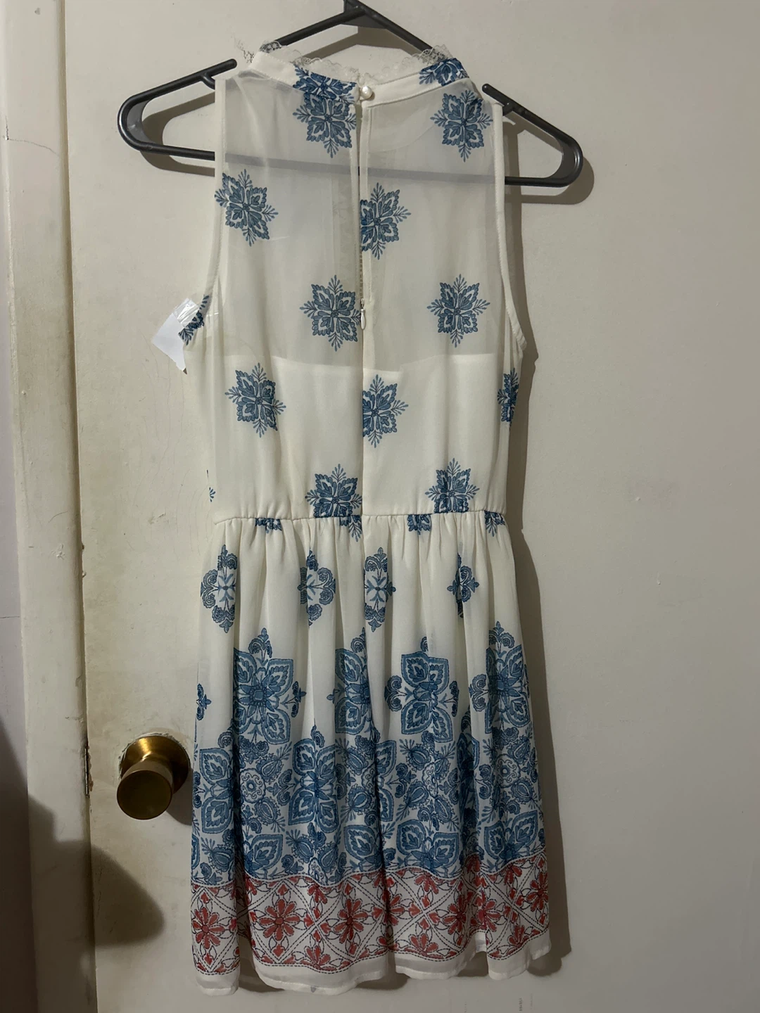 Charlotte Russe White Floral Print Dress - photo 2