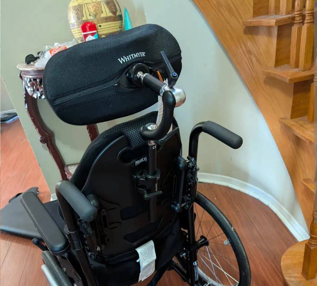 Whitmeyer Wheelchair with Tray and Headrest - photo 2