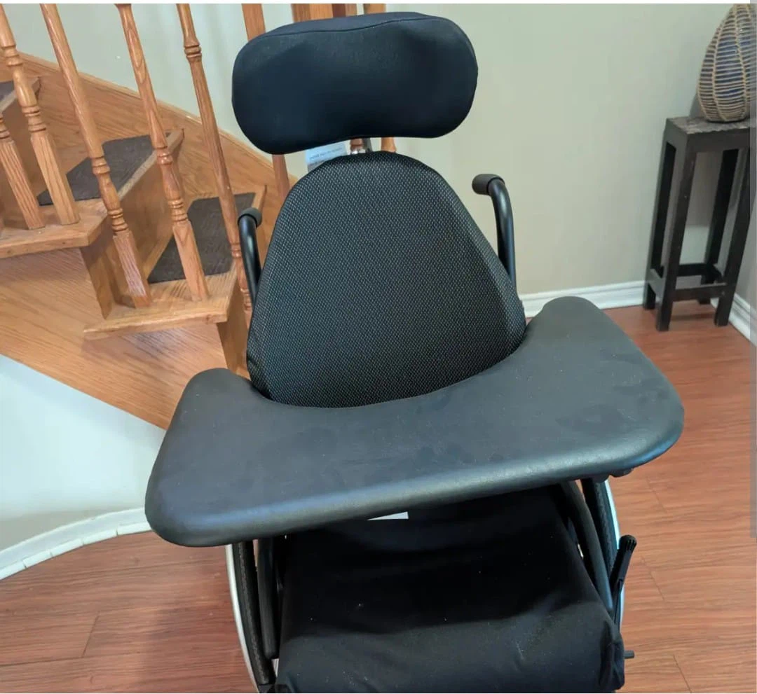Whitmeyer Wheelchair with Tray and Headrest - photo 3