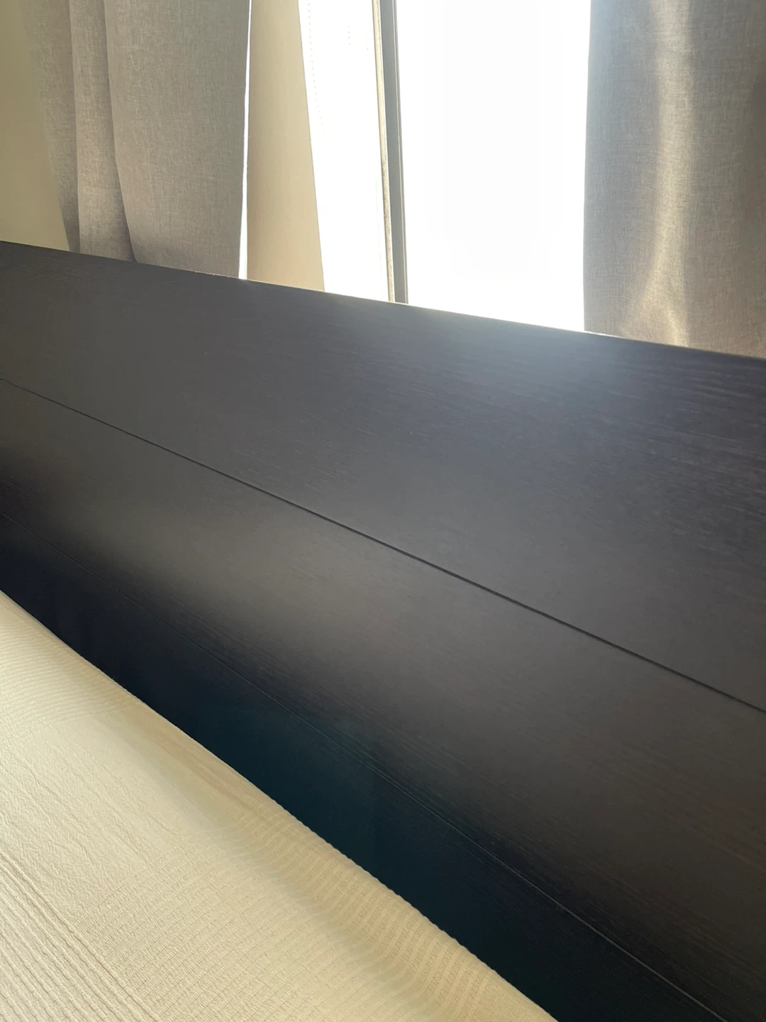 IKEA Dark Wood Bed Frame - photo 5