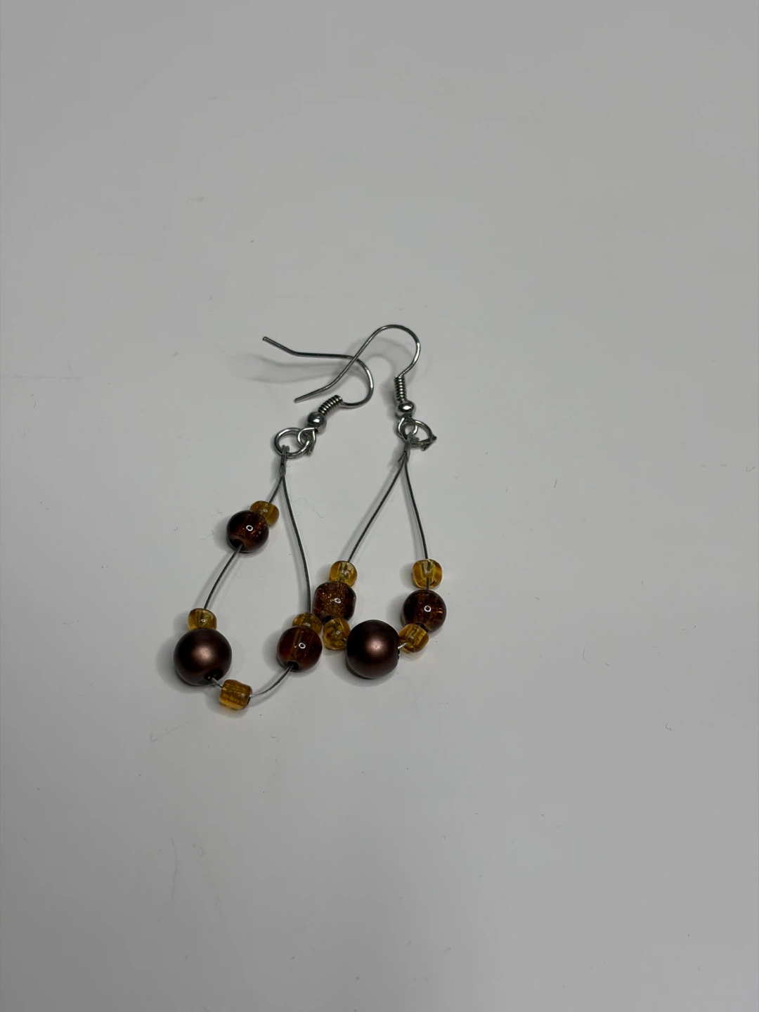 Beaded Drop Earrings