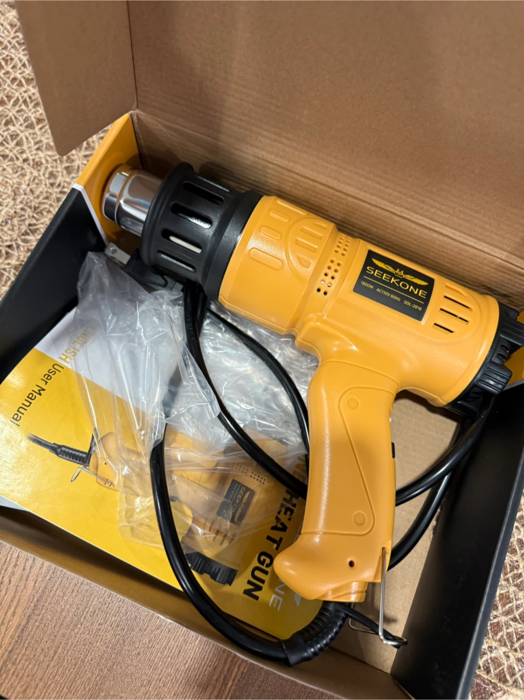 SEEKONE Heat Gun Variable Temperature