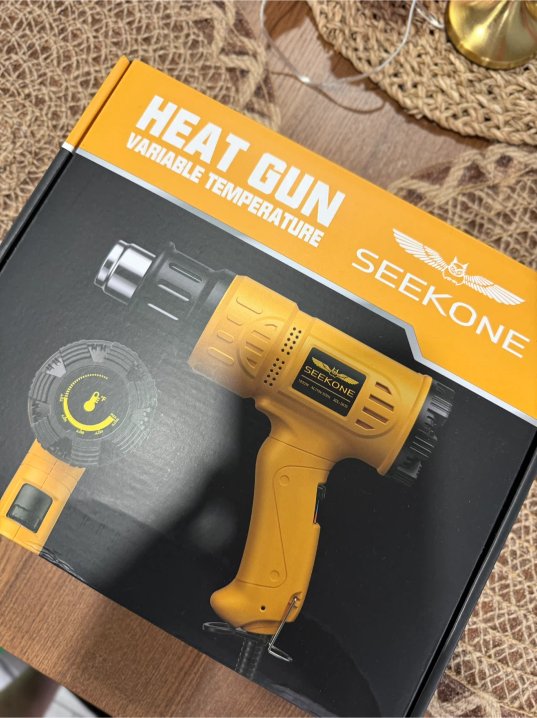 SEEKONE Heat Gun Variable Temperature - photo 2