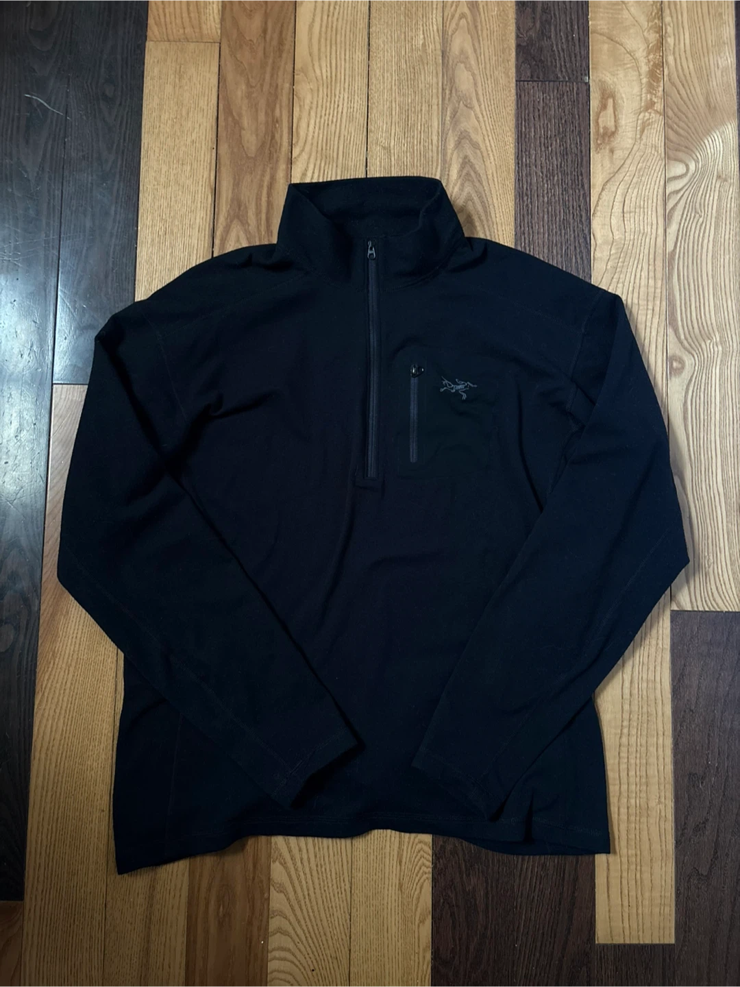 Vintage Arcteryx quarter zip base layer top XL
