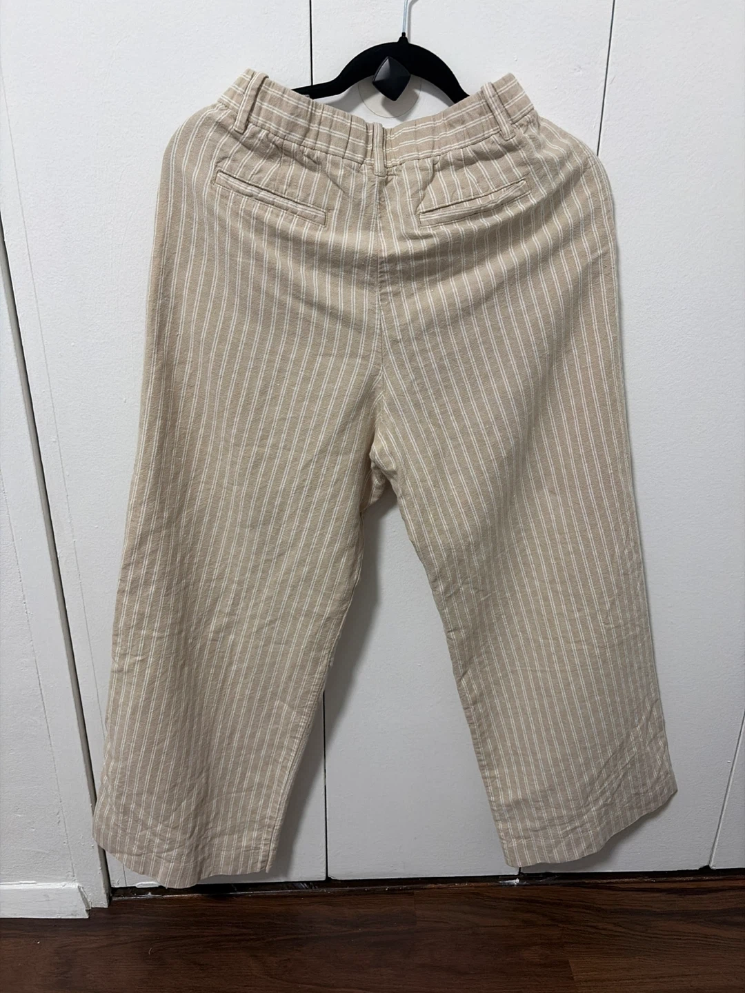 GAP Striped Linen Blend Pants - Petite - photo 2