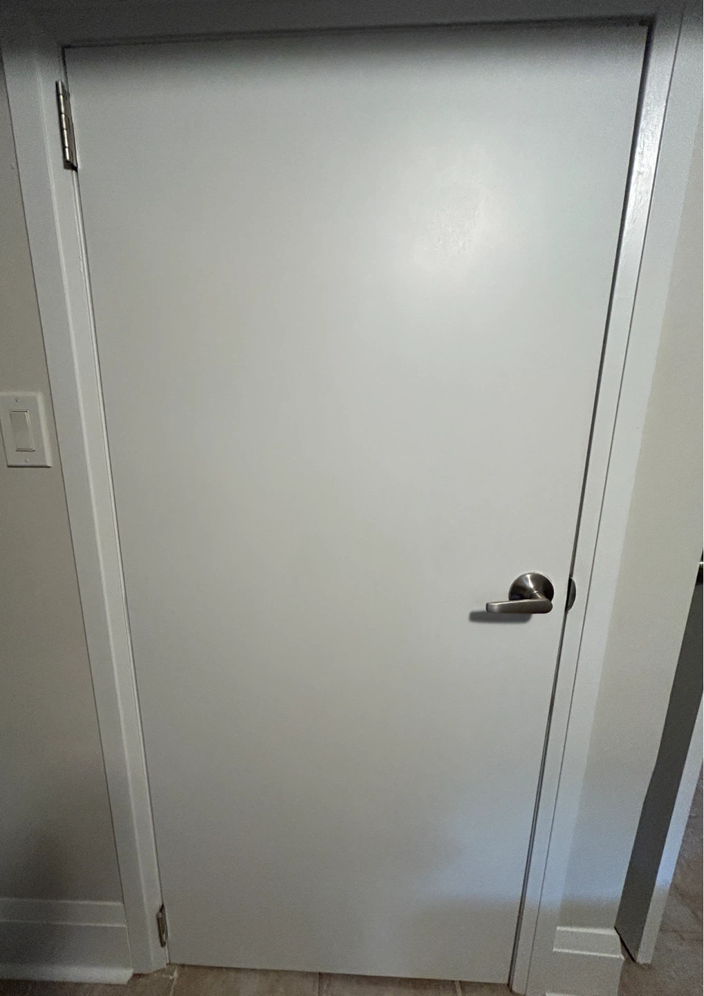 White Interior Door