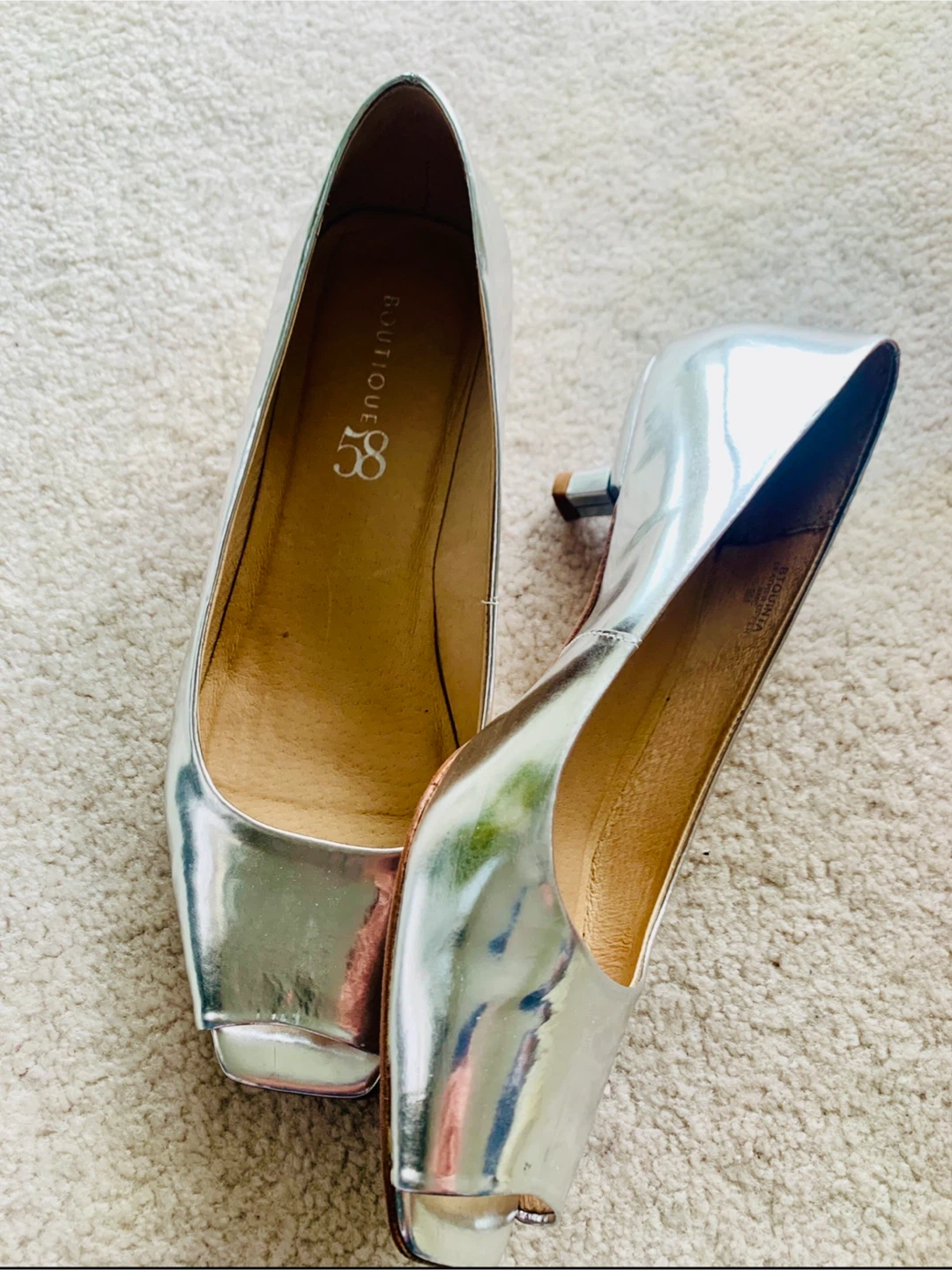 Boutique 58 Silver Heels