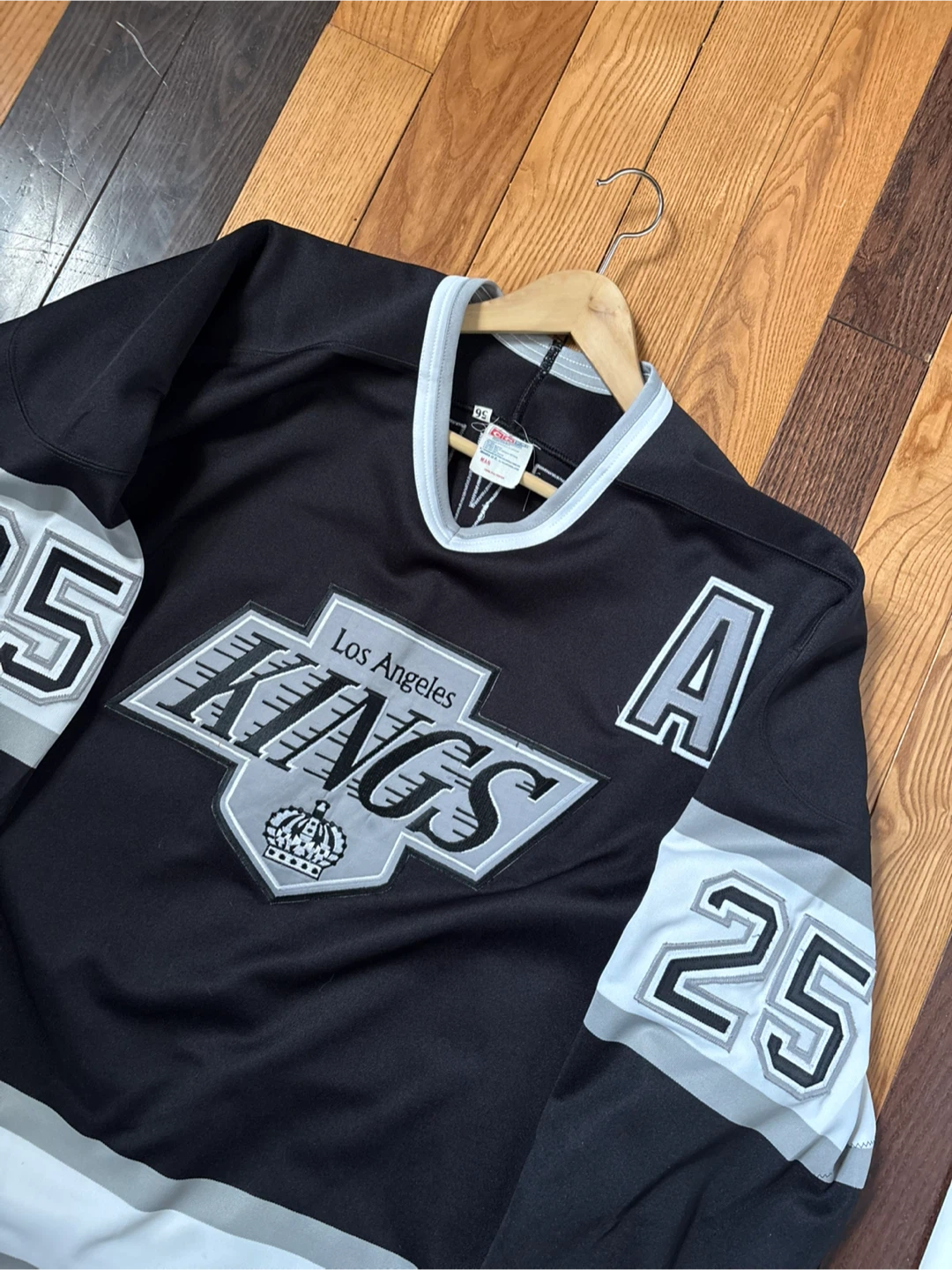 Vintage Los Angeles Kings jersey 1992 Kevin Stevens #25 NHL CCM - photo 2