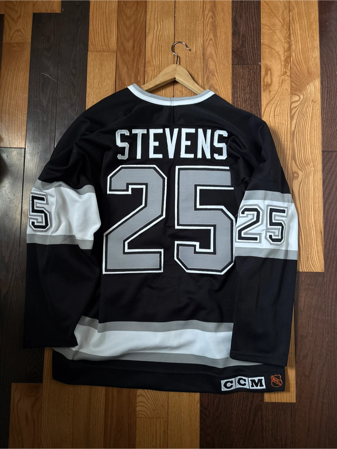 Vintage Los Angeles Kings jersey 1992 Kevin Stevens #25 NHL CCM - photo 4