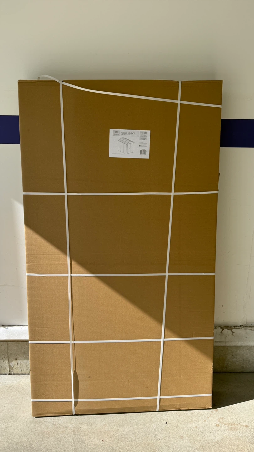 Brand New 6x8 Palram Rubicon Shed $700 - photo 4